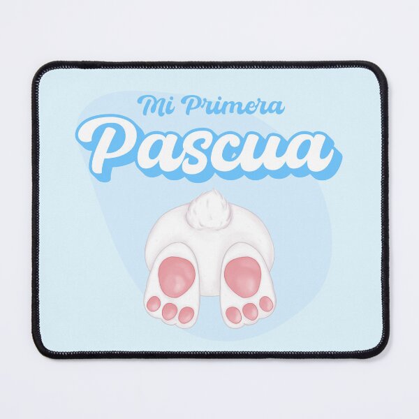 Item preview, Mi Primera Pascua My first Easter Spanish text - easter baby boy easter bunny newborn designed and sold by ALLURE-minimal.