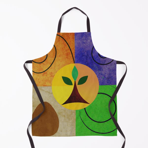 Item preview, Stunning Minimalist Five Element Abstract Symbolism designed and sold by funnyhalloween.