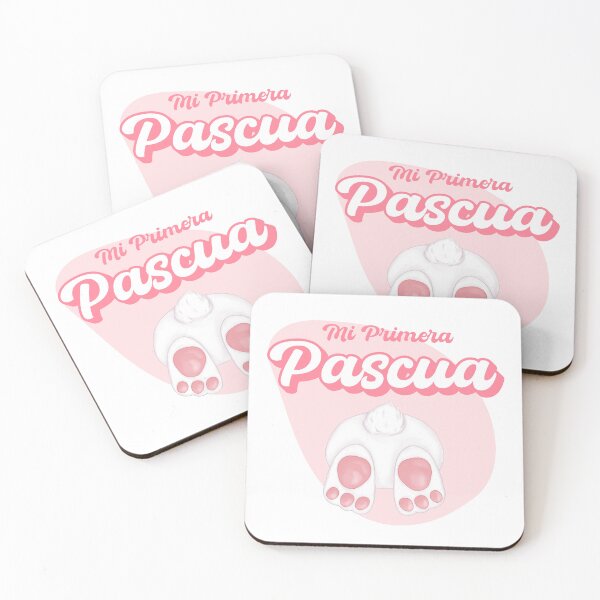 Item preview, Copy of Mi Primera Pascua My first Easter Spanish text - easter baby girl easter bunny newborn designed and sold by ALLURE-minimal.
