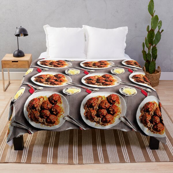 Item preview, Another Spaghetti and meatballs Plate - Seamless Pattern designed and sold by Chubuter.