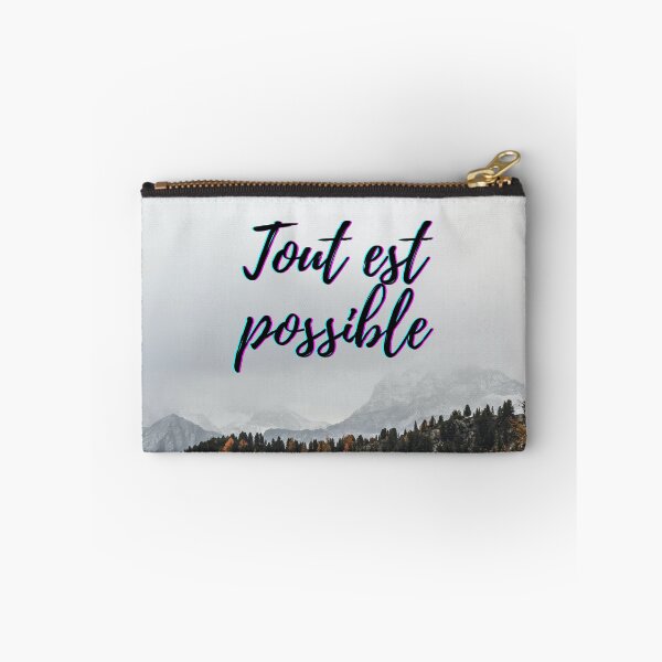 Item preview, Anything is possible - popular french quotes theme gifts  designed and sold by RebelliousRosee.