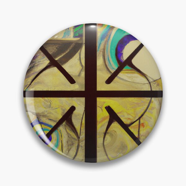 Item preview, Stunning Minimalist Five Element Abstract Symbolism designed and sold by funnyhalloween.