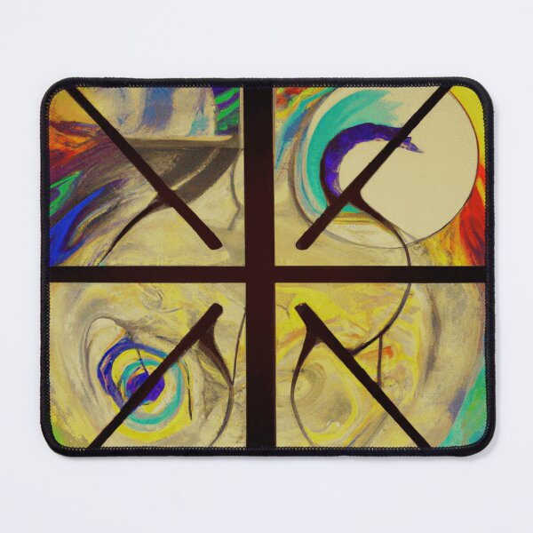 Item preview, Stunning Minimalist Five Element Abstract Symbolism designed and sold by funnyhalloween.