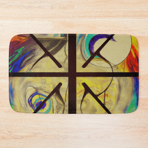 Item preview, Stunning Minimalist Five Element Abstract Symbolism designed and sold by funnyhalloween.