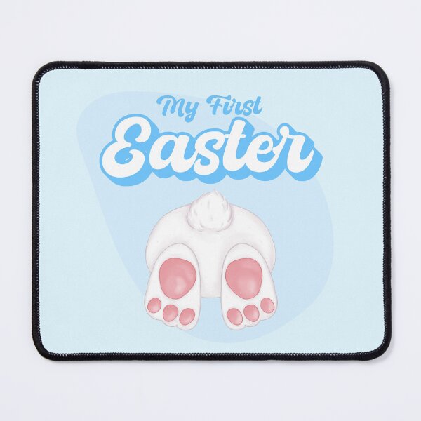 Item preview, My first Easter - My 1st Easter - easter baby boy easter bunny newborn designed and sold by ALLURE-minimal.