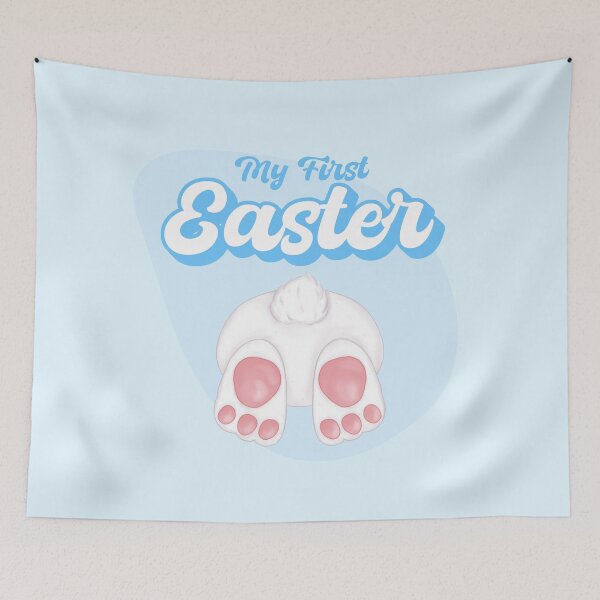 Item preview, My first Easter - My 1st Easter - easter baby boy easter bunny newborn designed and sold by ALLURE-minimal.