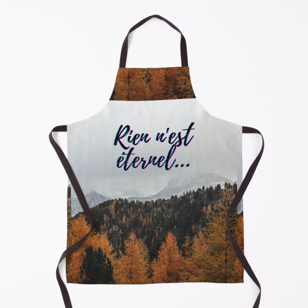 Item preview, Nothing lasts forever - popular french quotes theme gifts designed and sold by RebelliousRosee.