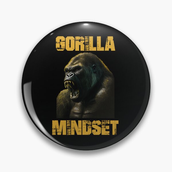 Item preview, Mountain Gorilla Mindset (Mental Strength) designed and sold by Brockinator.