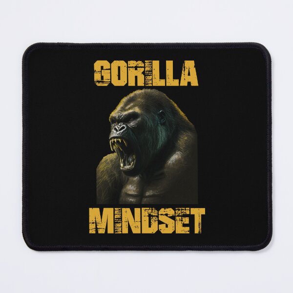 Item preview, Mountain Gorilla Mindset (Mental Strength) designed and sold by Brockinator.