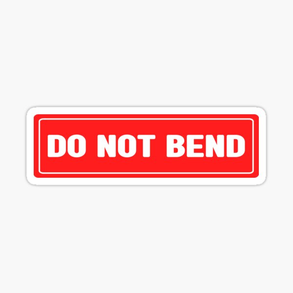 Item preview, Do Not Bend, Shipping, warning designed and sold by Kavindo.