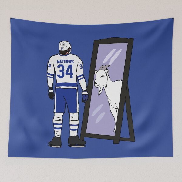 Item preview, Auston Matthews Mirror GOAT designed and sold by RatTrapTees.