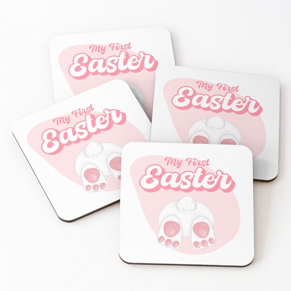 Item preview, My first Easter - My 1st Easter - easter baby girl easter bunny newborn designed and sold by ALLURE-minimal.