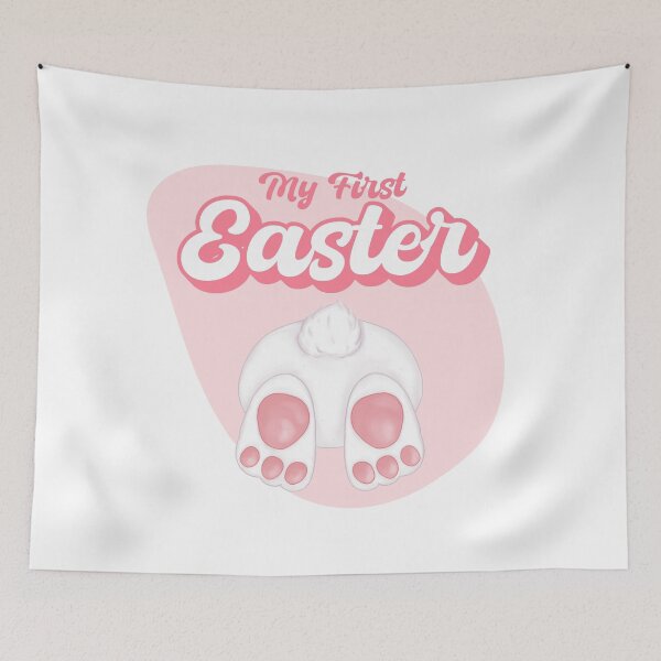 Item preview, My first Easter - My 1st Easter - easter baby girl easter bunny newborn designed and sold by ALLURE-minimal.