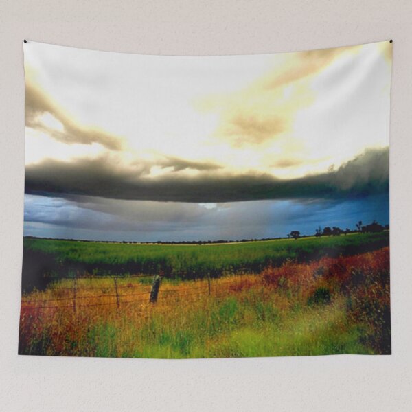 Item preview, Storm clouds over Wheat Crops designed and sold by cjcphotography.