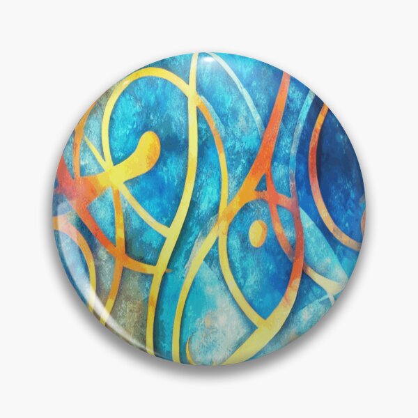Item preview, Minimalist Five Element Abstract | Vibrant Colors  designed and sold by funnyhalloween.