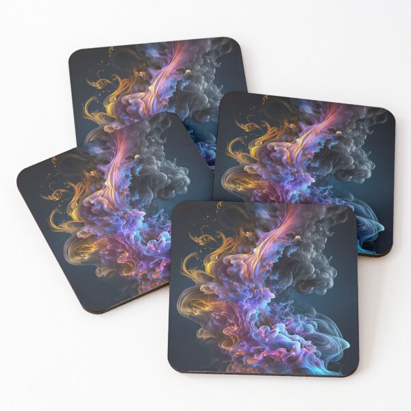 Item preview, Artistic Smoke Colors Backgrounds designed and sold by sweary12.