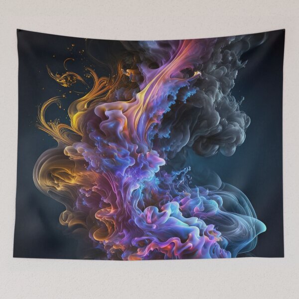 Item preview, Artistic Smoke Colors Backgrounds designed and sold by sweary12.