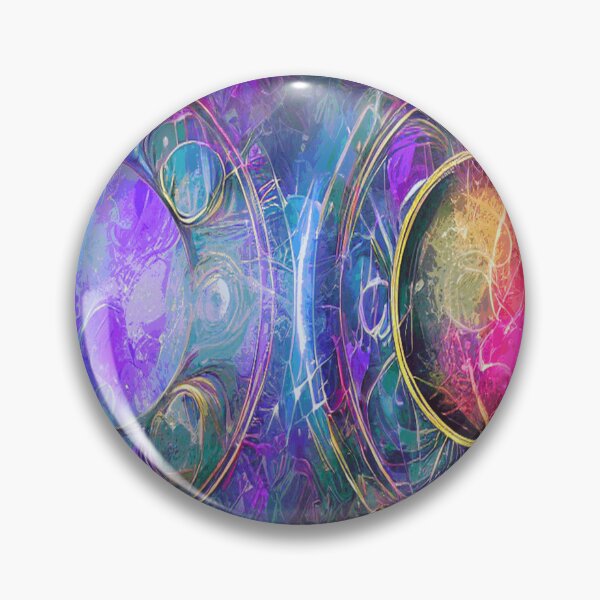 Item preview, Five Element Abstract | Vibrant Colors & Deep Symbolism designed and sold by funnyhalloween.