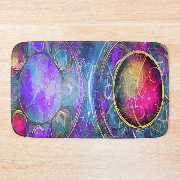Item preview, Five Element Abstract | Vibrant Colors & Deep Symbolism designed and sold by funnyhalloween.