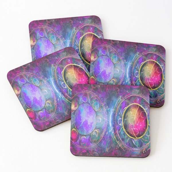 Item preview, Five Element Abstract | Vibrant Colors & Deep Symbolism designed and sold by funnyhalloween.