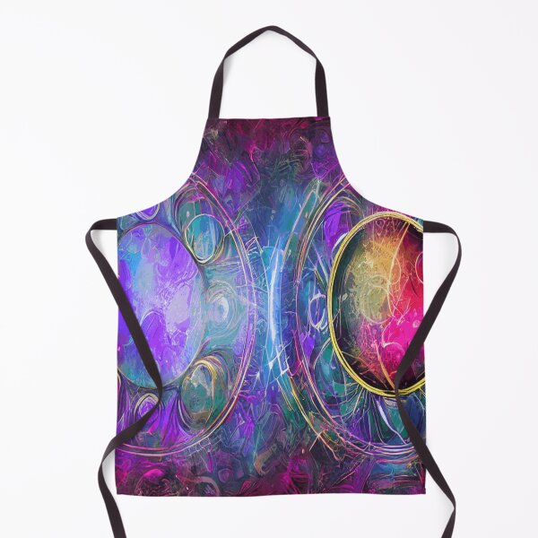 Item preview, Five Element Abstract | Vibrant Colors & Deep Symbolism designed and sold by funnyhalloween.