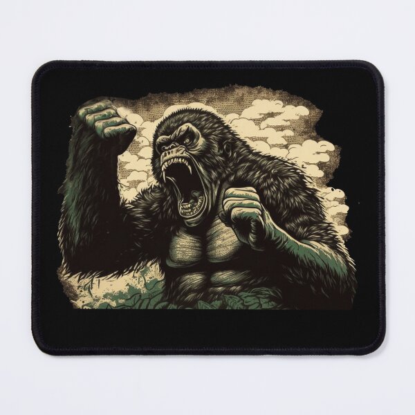 Item preview, Mountain Gorilla Comic book style (Roaring Lowland Beasts) designed and sold by Brockinator.