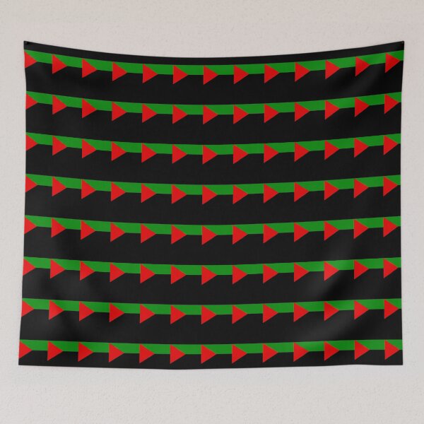 Item preview, Flag of Martinique red green black designed and sold by West indian touch.