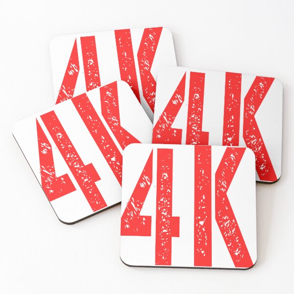 Item preview, 4K Red stencil font designed and sold by DavidMay.