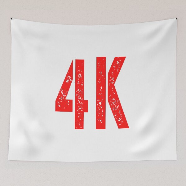 Item preview, 4K Red stencil font designed and sold by DavidMay.