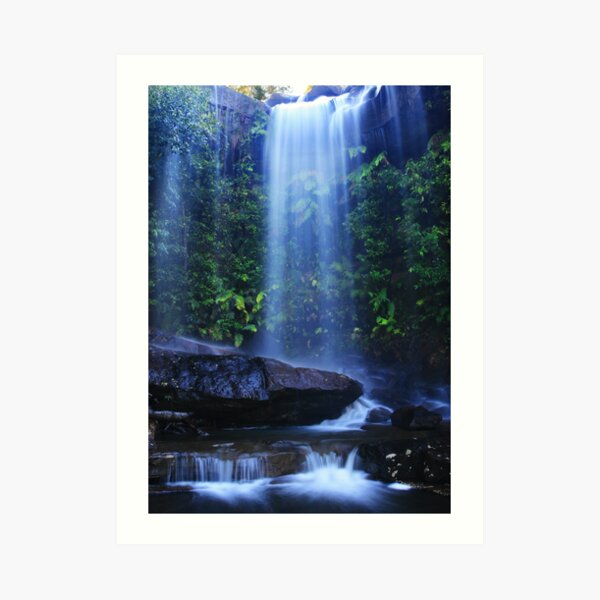 The Blue Veil Art Print