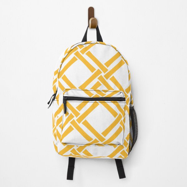 Item preview, Classic Tropical Bamboo Trellis Pattern Yellow 123 designed and sold by tonymagnerart.