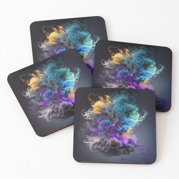 Item preview, Artistic Smoke Colors Backgrounds designed and sold by sweary12.