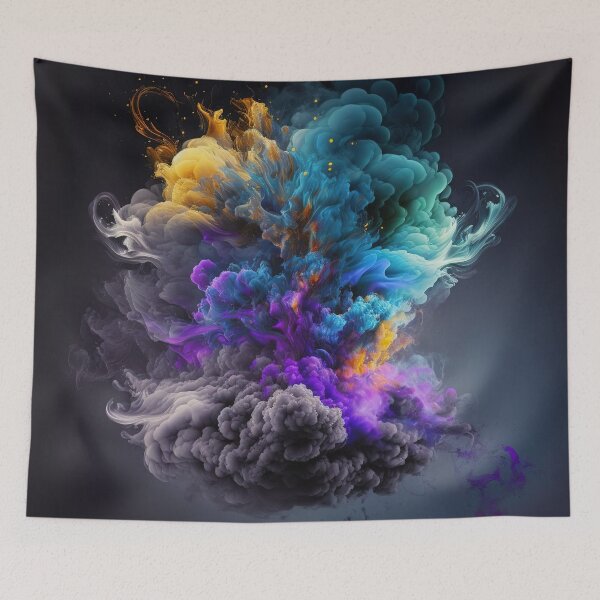 Item preview, Artistic Smoke Colors Backgrounds designed and sold by sweary12.