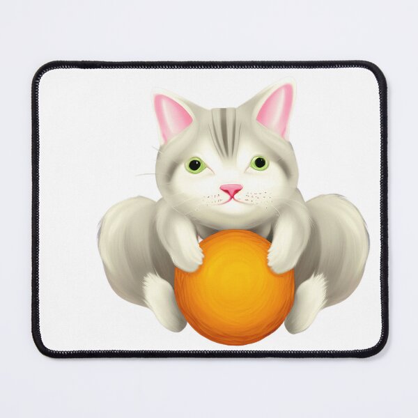 Item preview, Funny And Cute Cat With A Ball Of Wool designed and sold by BestUncommonTee.