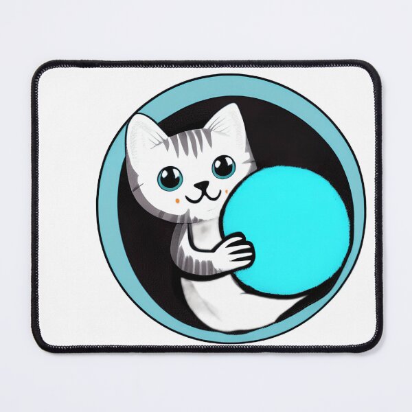 Item preview, Funny And Cute Cat With A Ball Of Wool designed and sold by BestUncommonTee.