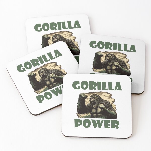 Item preview, Mountain Gorilla Power comic book gorilla  designed and sold by Brockinator.