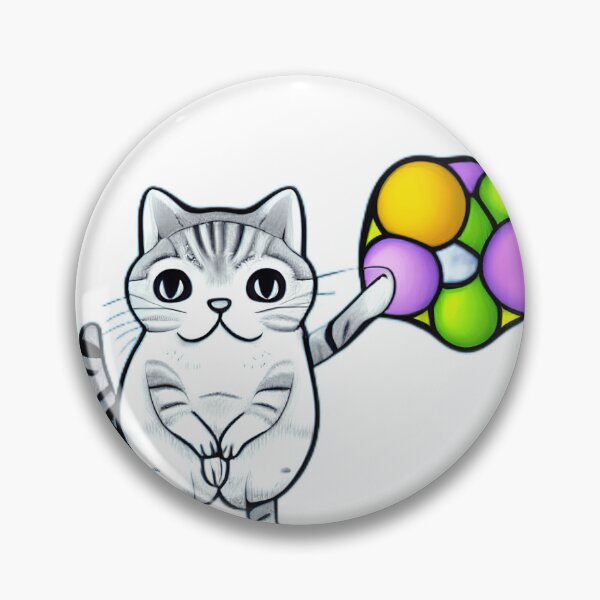 Item preview, Funny And Cute Cat With A Ball Of Wool designed and sold by BestUncommonTee.