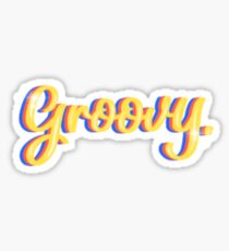 Groovy Sticker