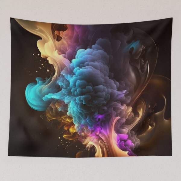 Item preview, Artistic Smoke Colors Backgrounds designed and sold by sweary12.