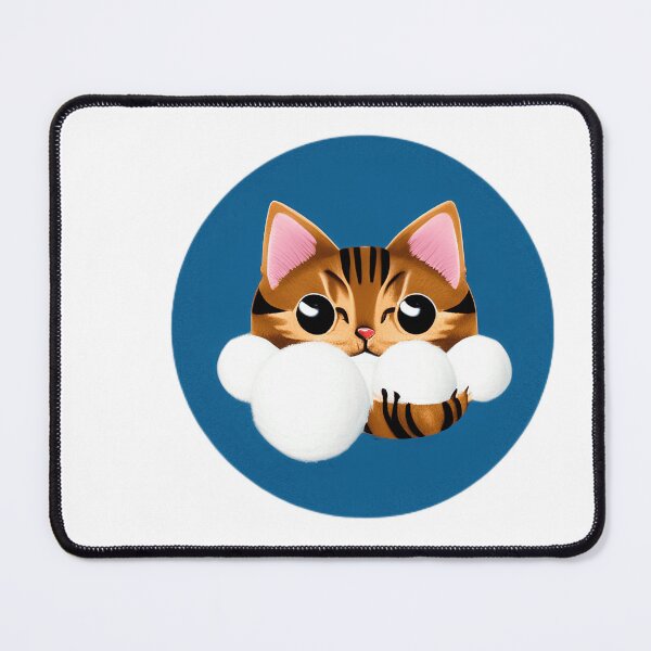 Item preview, Funny And Cute Cat With A Ball Of Wool designed and sold by BestUncommonTee.