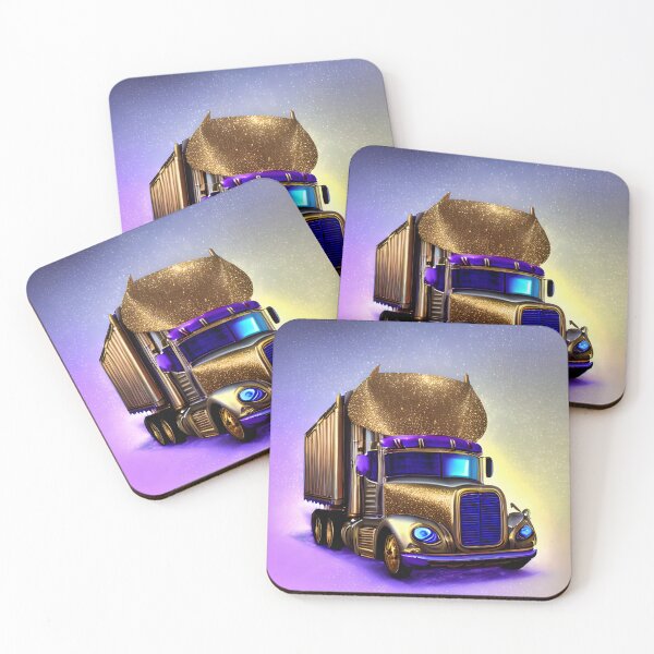 Item preview, Gold and Purple diesels trunk artwork designed and sold by Itzjustlife.
