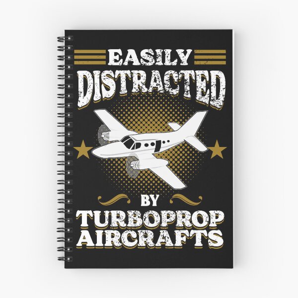 Item preview, Easily Distracted By Turboprop Aircrafts designed and sold by SpicyAviator.