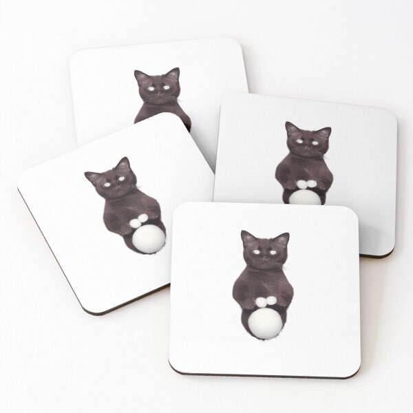 Item preview, Funny And Cute Cat With A Ball Of Wool designed and sold by BestUncommonTee.
