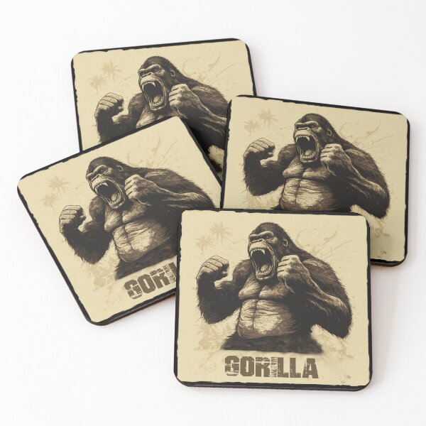 Item preview, Mountain Gorilla Excited Roar designed and sold by Brockinator.