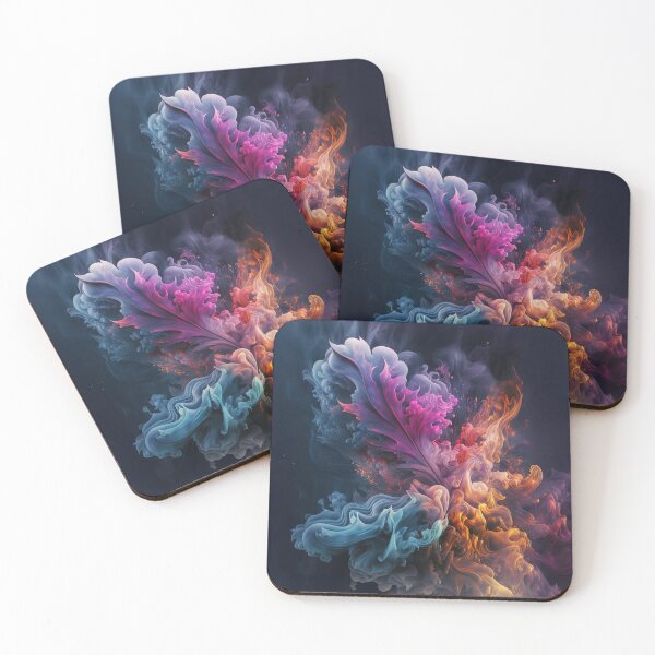 Item preview, Artistic Smoke Colors Backgrounds designed and sold by sweary12.