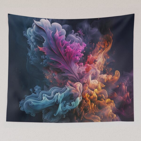 Item preview, Artistic Smoke Colors Backgrounds designed and sold by sweary12.