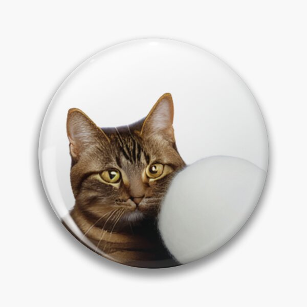 Item preview, Funny And Cute Cat With A Ball Of Wool designed and sold by BestUncommonTee.
