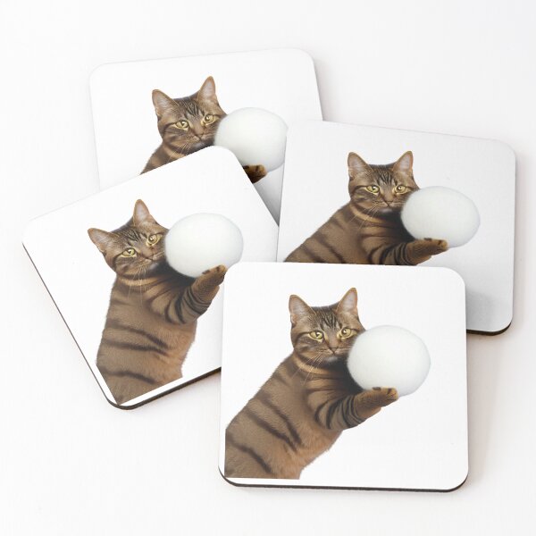 Item preview, Funny And Cute Cat With A Ball Of Wool designed and sold by BestUncommonTee.