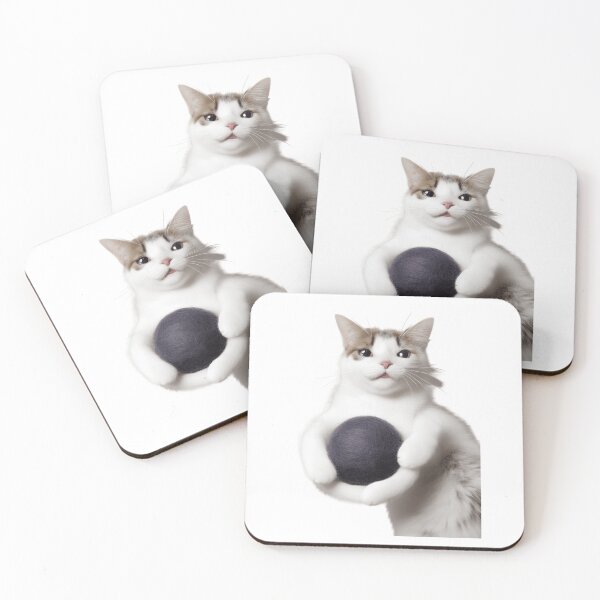 Item preview, Funny And Cute Cat With A Ball Of Wool designed and sold by BestUncommonTee.
