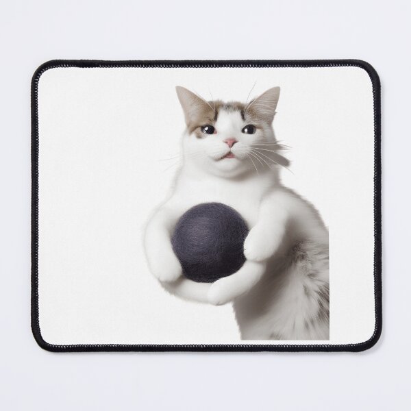 Item preview, Funny And Cute Cat With A Ball Of Wool designed and sold by BestUncommonTee.